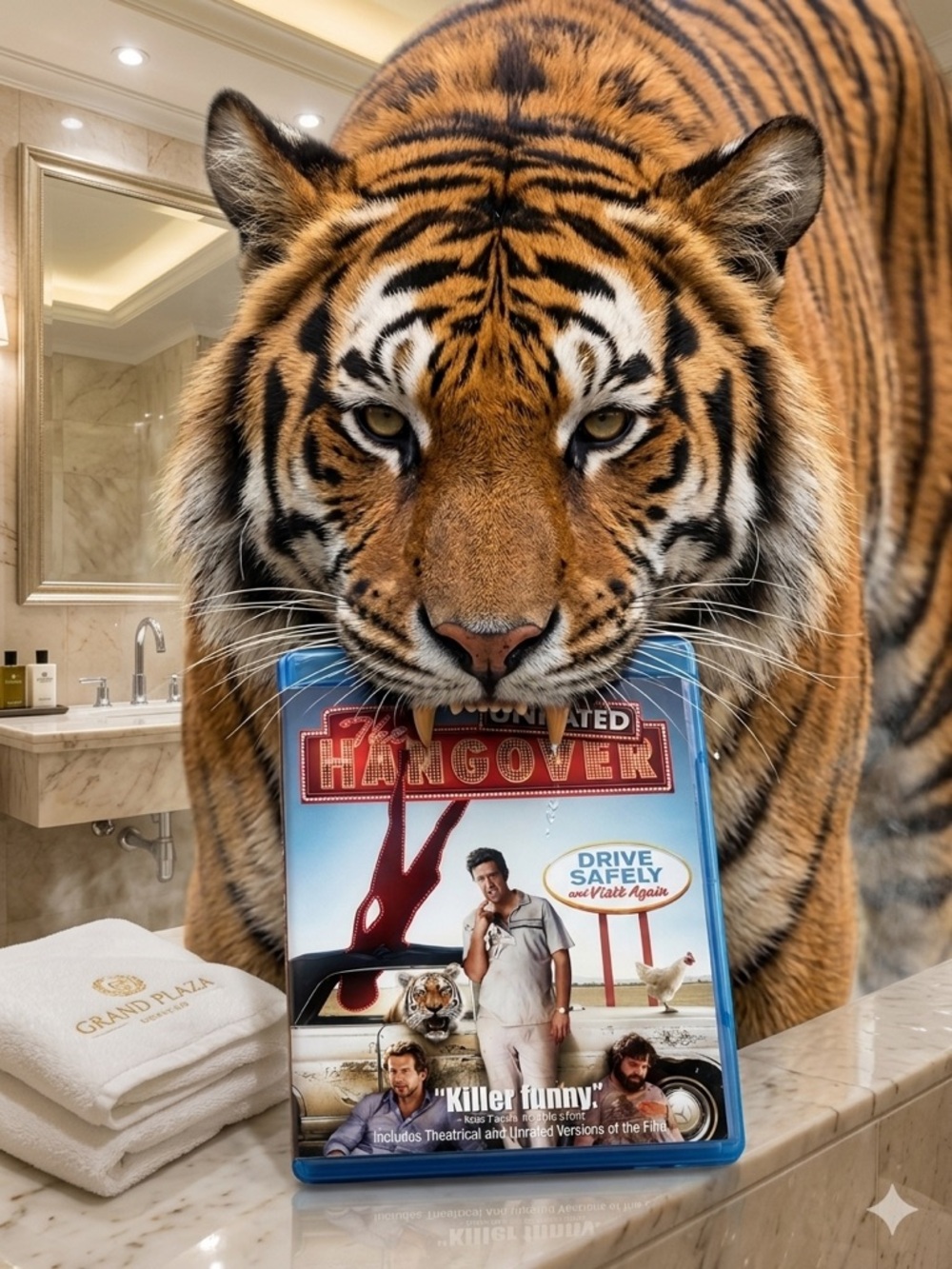 Unrated Hangover Blu-ray - Orange & Black